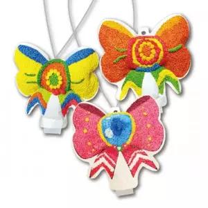 컬러룬 (볼클레이 리본 목걸이) (80개 묶음) 손쉬운