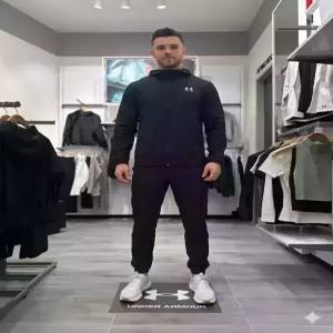 언더아머 1386555-001 1386558-001 블랙 남성 UA 바이브 우븐 윈드브레이커 조거카고팬츠 트레이닝복