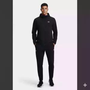 언더아머 1386555-001 1386557-001 남성 UA 바이브 후드재킷 우븐 조거팬츠 트레이닝복