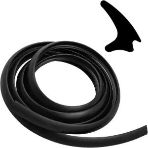 TIKSCIENCE RV 창문 고무 내후성 씰 스트립 고정식 유리 가장자리 잠금 개스킷 0.5 x 0.275 보트 캠핑카