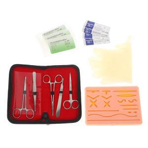 의대생 1세트 의과대학생 봉합 실습 키트 피부 패드 모델 도구 교육용 장비