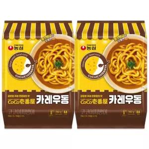 농심 코코이찌방야 카레우동 782gx2개(4인분용)
