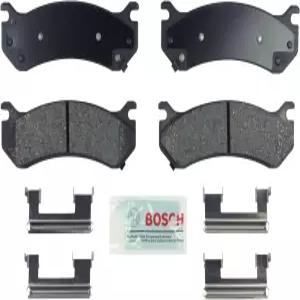 BOSCH BE785H 블루 세라믹 디스크 브레이크 패드 세트 하드웨어 - 일부 캐딜락 에스컬레이드 쉐보레