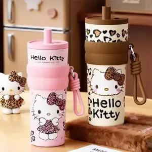 [텐바이텐]헬로키티 프리미엄 대용량 호피 텀블러