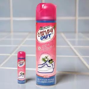 뿌리는 신발 냄새 제거제 축구화 탈취 스프레이 방향제 겸용