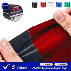 방수 PE PVC 방수포 수리 야외 테이프 접착 천막 gummed