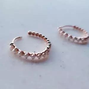 SE130 여성 진주 콤비 원터치 링 이어링 여성 은귀걸이 (실버 925)