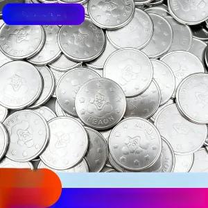 오락실 동전 뽑기 코인 문방구 게임기용 토큰 가챠 아케이드 학교앞