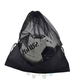 그물망 보관주머니 운동용품 수납가방 휴대용 파우치 체육관 학교 동호회 클럽