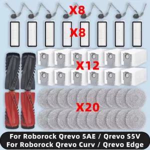 예비 부품 호환 Roborock Qrevo 5AE / S5V Curv CurvC S5X 5A1 5XC Edge EdgeC S5A 5V1 메인 사이드 브러시