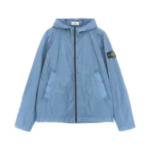 [스톤 아일랜드]키즈 와펜 패치 윈드브레이커 자켓 파우더블루 L1S16 4100003 S0A23 V004A