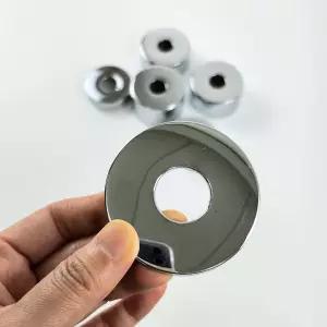 스텐 수전캡 수전 편심 커버 수도 배관 마감캡 수도꼭지 벽면 덮개 끼움링 니플 교체 부속 R D14