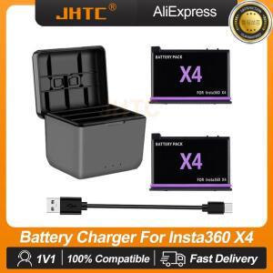 Insta360 X4 배터리 충전기 고속 대용량 360 ONE 액세서리 2500mAh