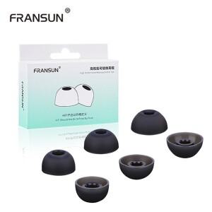 프라누스엔 ET03 TWS 이어팁 짧은 실리콘 이어캡 트루 와이어리스 이어폰용 교체 가능한 박스 포장