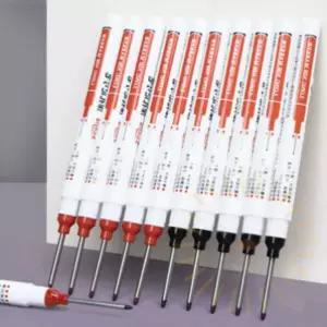 10개 세트 목공펜 철판금긋기 먹줄 작업마킹펜 마킹펜 d1