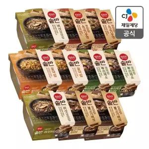 [안전포장] 본사배송 햇반 솥반 맛보기 SET (총 10개) 142941