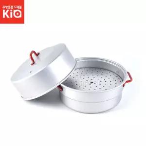 마루일식찜기 양은 알루미늄 찜솥 냄비 채반 만두가정용찜기 솥통 주방용품 호빵 간편 찜기