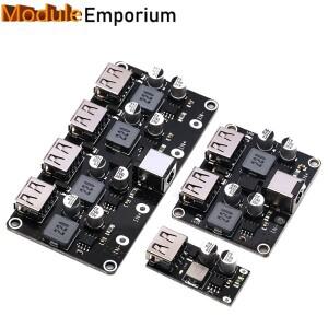 KC24 USB QC3.0 DC-DC 벅 컨버터 충전 스텝 다운 모듈 6-32V 9V 12V 24V-고속 회로 기판 3V 5V