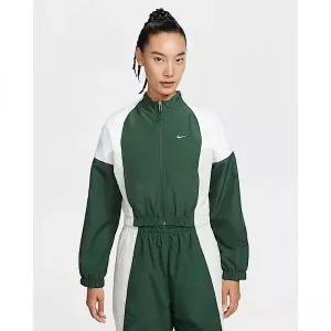 NIKE 나이키 스포츠웨어 여성 슈렁큰 트랙 재킷 - 퍼/화이트/라이트 본/세일 - IF0217-323 2111348