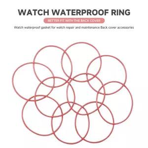 호환  핫 레드 켓 0.6mm 두께 27.5-38.5mmO 링은 TISSOT 1853 Lelode Seastar PRX 수리 시계 예비 부품용