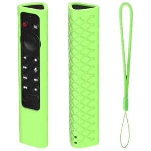 NVIDIA Shield TV Pro 4K HDR 컨트롤 보호 커버 실리콘용 USTIYA 리모컨 케이스(녹색)