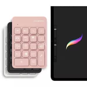 프로크리에이트 단축키 무선키보드 블루투스 매크로 키패드 휴대용 미니