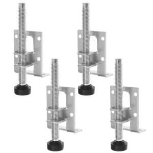 높이조절발 의자 책상 4개 레벨링 피트 높이 조절기 가구 레벨러 발 테이블 다리 브라켓