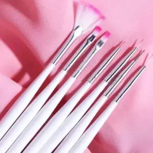 정밀 브러시 세트 트위드 네일아트 아트 브러쉬 솔 젤네일붓