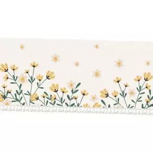 바란스 커튼 찍찍이 주방 가리개 가림막 커튼 수납장 창문 인테리어 꽃무늬 작은방 아동방 테이프 장식