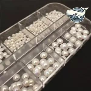 네일아트 진주파츠 화이트펄 레진아트 매력