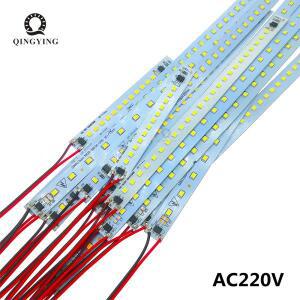 5pcs-20pcs AC220V LED PCB 조명 10CM 4W-8W 따뜻한/자연/차가운 흰색 SMD2835 고휘도 하드 스트립