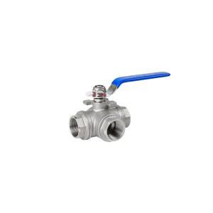 다이버터 밸브 삼방 T형 변환 8mm 스테인리스 3방 파이프 dn15 스테인레스 배관