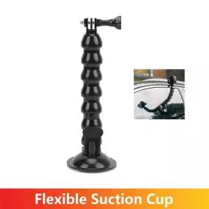 고탄력 흡착식 구즈넥 마운트 차량용 거치대 고프로 호환 13 12 11 10 9 인스타360 SJCAM 아카소 DJI 오즈