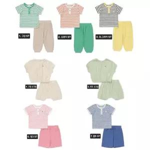 [블루독베이비](타임스퀘어점패션관)[타임스퀘어 단독]블루독베이비 26SS 여름 활동복 7종 중 택1(46370...