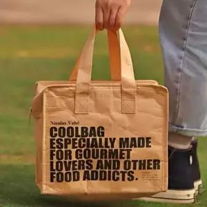 크래프트보냉백 직장인 도시락가방 페이퍼 종이 런치백 박스 푸드백 보온보냉백 페이퍼백 보온백 보냉백