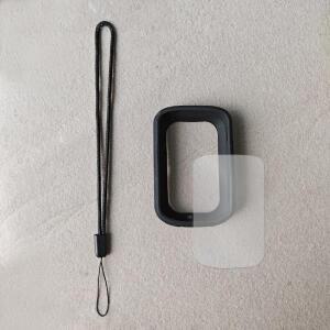 실리콘 보호 커버 카바 스크린 필름 랜야드 포함 GPS 자전거 컴퓨터 케이스 BSC200S BSC300T