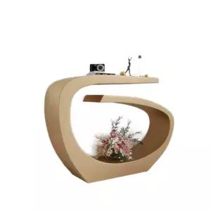 현관 콘솔테이블 인테리어 유럽풍 미니 수납장 거실 사이드테이블 북유럽