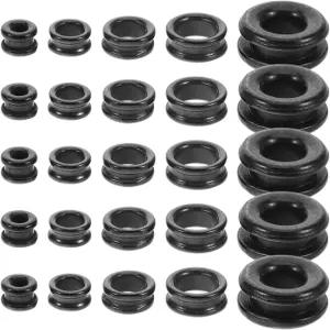 낚싯대 수리용 FOYTOKI 세라믹 가이드 링 교체 키트 루어 및 씨로드 DIY 낚시 액세서리용 솔리드 25개