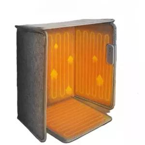 책상밑 파티션 난로 접이식 온열 발난로 사무실 히터 병풍