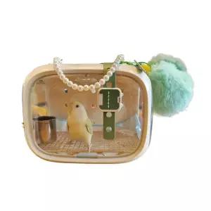 앵무새 이동장 외출 케이지 가방 야외 이동 소형