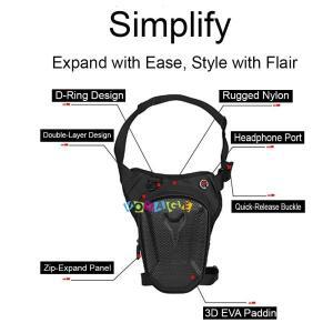 Husqvarna Svartpilen Vitpilen 401 바이크 오토바이 허벅지 벨트 가방 방수 다리 측면 다기능 허리 팩 호