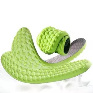 신발깔창 기능성메모리폼 깔창 에어홀 미끄럼방지 푹신한 쿠션 신발 운동화 젤 평발 아치 군화 입체