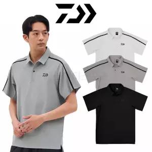 다이와 DAIWA 낚시 선블록 드라이 폴로 셔츠 DE-9426 여름 반팔 티셔츠 카라