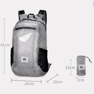 혼다 CBR 125R 954 600 F4i 650F 1100XX 1000F 소형 접이식 배낭 보관 가방 바이크 오토바이 호환 액세서리