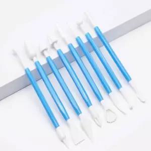 클레이모양찍기틀 미술용품 클레이 8pcs 추천 세트 잇템 모양찍기 도구