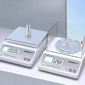 정밀 전자저울 100분의1 백분의일 실험실 미세 분석용 보석저울 디스크 300g 정확도 0.01g