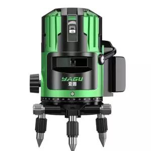 레이저 레벨기 자동 셀프 수직 수평기 그린 라인 삼각대 빔 레벨링