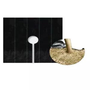 제초매트 분해성 잡초방지 수목 방초 부직포 사각 덮개