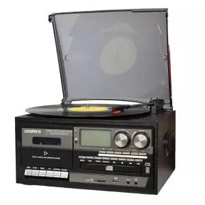 올인원 전축 오디오 카세트 SD카드 라디오 CD LP 턴테이블 블루투스 USB