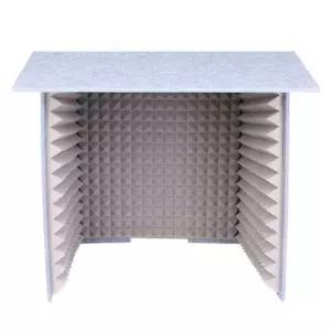 간이 방음 부스 이동식 흡음재 책상 책상용 유튜브 녹음